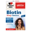 Abbildung der Produktverpackung Doppelherz aktiv Biotin 10 mg Tabletten Frontansicht